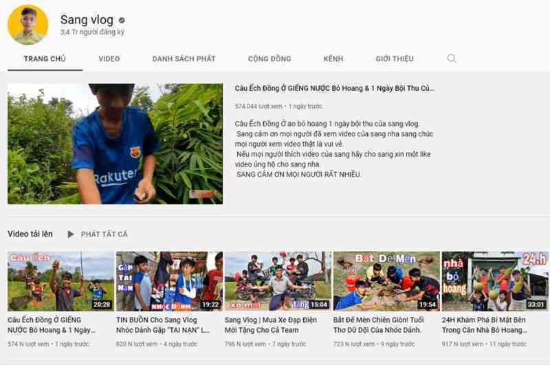 Youtuber nghèo nhất Việt Nam: Ở nhà dột, đi phụ hồ và nghị lực kiếm tiền đổi đời - Ảnh 6. Youtuber nghèo nhất Việt Nam: Ở nhà dột, đi phụ hồ và nghị lực kiếm tiền đổi đời - Ảnh 6.