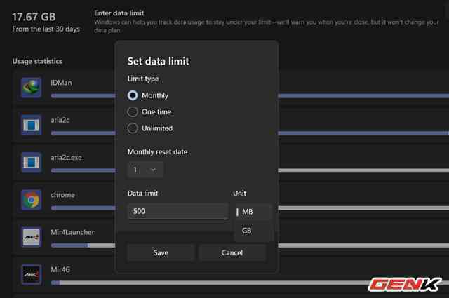 Đang sử dụng kết nối internet trả tiền theo lưu lượng? Tính năng này của Windows 11 sẽ là món quà dành cho bạn - Ảnh 7.