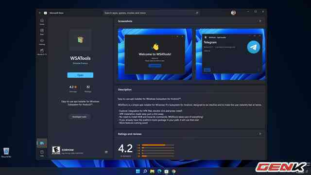 Cách sử dụng WSATools để cài đặt bất kỳ ứng dụng Android nào bạn thích lên Windows 11 - Ảnh 8. Cách sử dụng WSATools để cài đặt bất kỳ ứng dụng Android nào bạn thích lên Windows 11 - Ảnh 8.