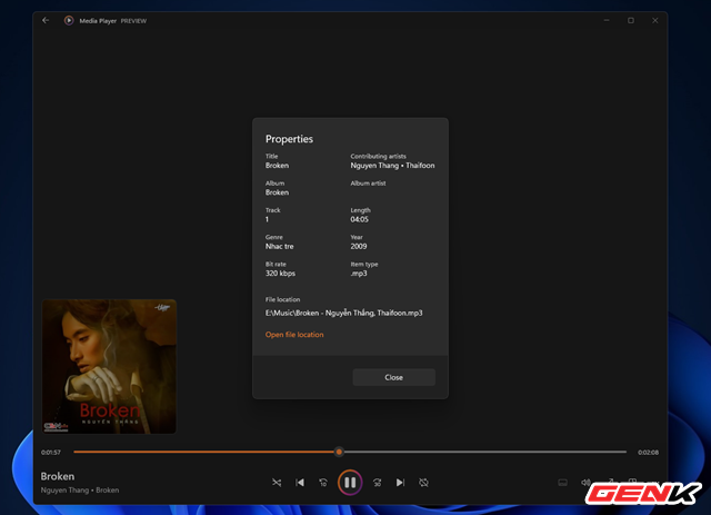 Trong bản cập nhật Windows 11 tới, Windows Media Player sẽ hồi sinh với diện mạo mới - Ảnh 13. Trong bản cập nhật Windows 11 tới, Windows Media Player sẽ hồi sinh với diện mạo mới - Ảnh 13.
