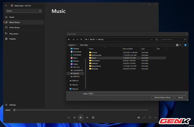 Trong bản cập nhật Windows 11 tới, Windows Media Player sẽ hồi sinh với diện mạo mới - Ảnh 8. Trong bản cập nhật Windows 11 tới, Windows Media Player sẽ hồi sinh với diện mạo mới - Ảnh 8.