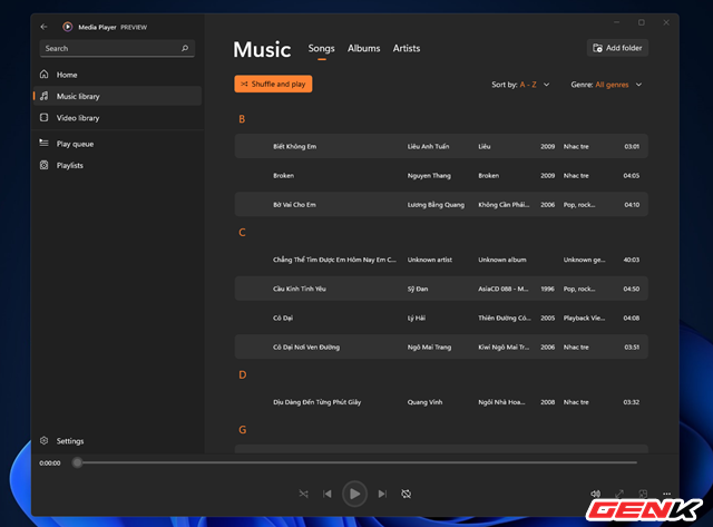 Trong bản cập nhật Windows 11 tới, Windows Media Player sẽ hồi sinh với diện mạo mới - Ảnh 9. Trong bản cập nhật Windows 11 tới, Windows Media Player sẽ hồi sinh với diện mạo mới - Ảnh 9.