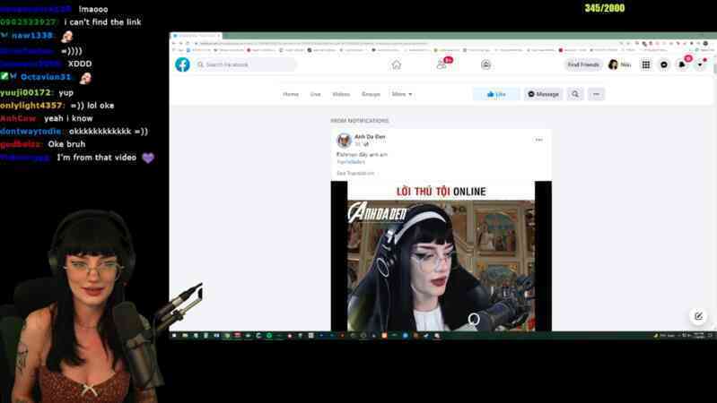 Bất ngờ nổi tiếng do được fanpage triệu like tại Việt Nam chia sẻ video, tại sao nữ streamer Mỹ này vẫn tỏ ra không mấy hài lòng? - Ảnh 2. Bất ngờ nổi tiếng do được fanpage triệu like tại Việt Nam chia sẻ video, tại sao nữ streamer Mỹ này vẫn tỏ ra không mấy hài lòng? - Ảnh 2.