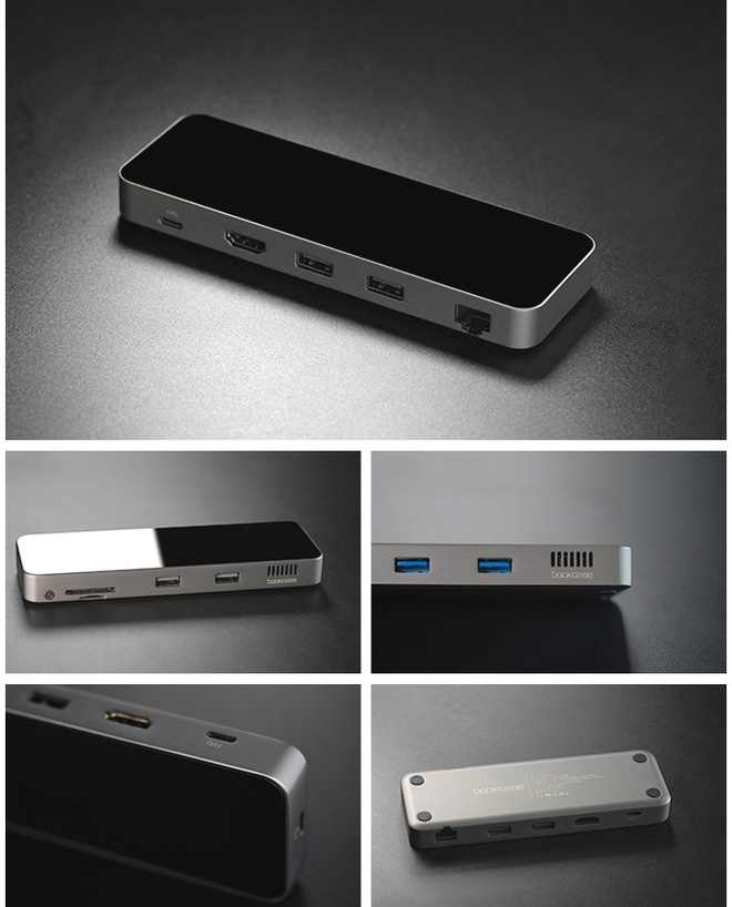 Dock chia cổng laptop giờ cũng phải thông minh, có màn hình OLED, nâng cấp phần mềm, quạt tản nhiệt, giá từ 1.1 triệu