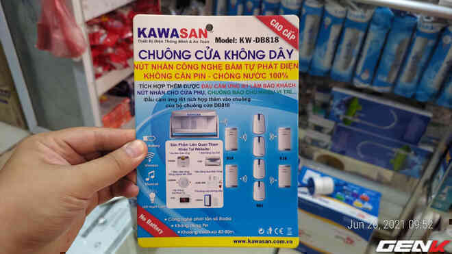 Chuông cửa không dây vĩnh cửu: quảng cáo hoàn toàn không cần pin, giá gần nửa triệu đồng nhưng thật sự thì thế nào?