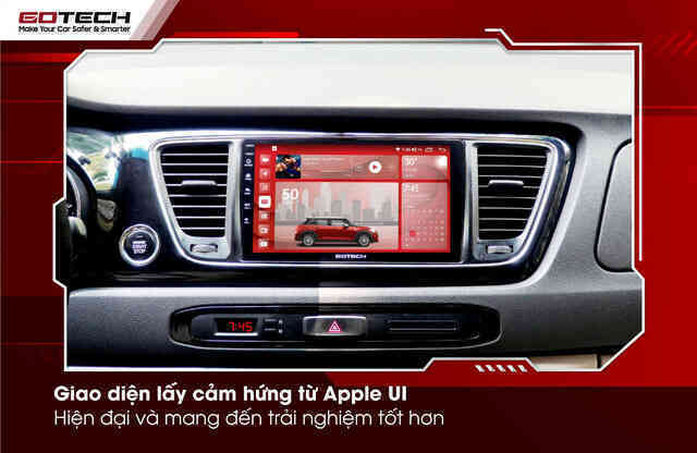 Bí mật lựa chọn Apple UI làm cảm hứng thiết kế của màn hình GOTECH