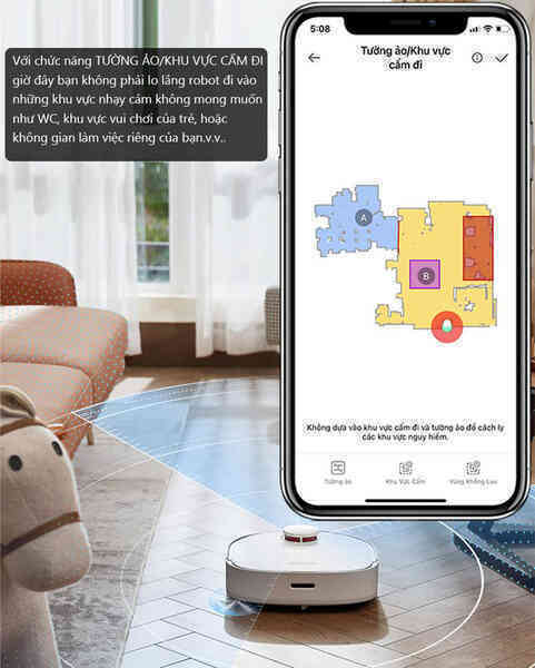 Dreame W10 - “đỉnh chóp” của robot hút bụi/lau nhà: Lực hút mạnh, cảm biến LiDAR, lau xong tự giặt giẻ, tự sấy khô - Ảnh 8. Dreame W10 - “đỉnh chóp” của robot hút bụi/lau nhà: Lực hút mạnh, cảm biến LiDAR, lau xong tự giặt giẻ, tự sấy khô - Ảnh 8.