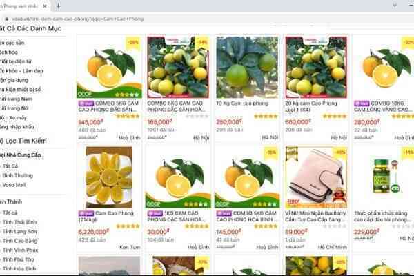 Lên sàn mua cam “xịn”, bà nội trợ khỏi lo “mất tiền mua bực vào thân”