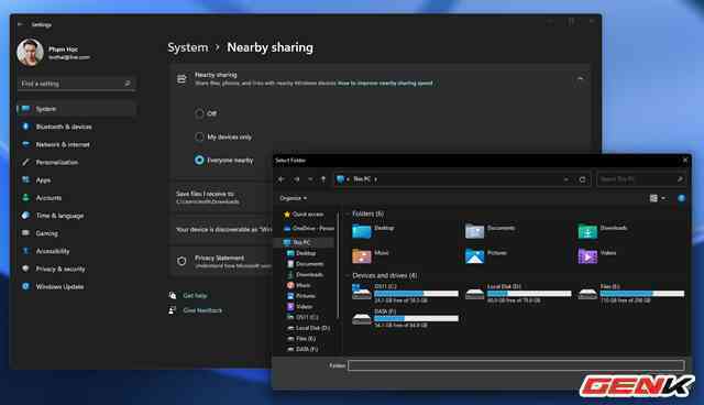 Với Windows 11, bạn có thể chia sẻ nhanh dữ liệu giữa các máy tính với nhau trong cùng một mạng khá dễ dàng - Ảnh 5.
