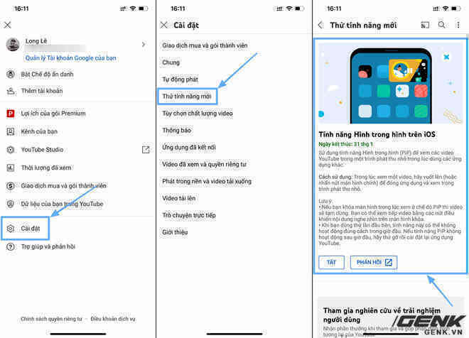 YouTube hỗ trợ tính năng Picture-in-Picture cho người dùng iOS tại Việt Nam - Ảnh 3. YouTube hỗ trợ tính năng Picture-in-Picture cho người dùng iOS tại Việt Nam - Ảnh 3.