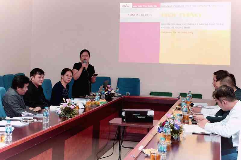 Viện Kiến trúc Quốc gia nghiên cứu về quy chế khu đô thị thông minh