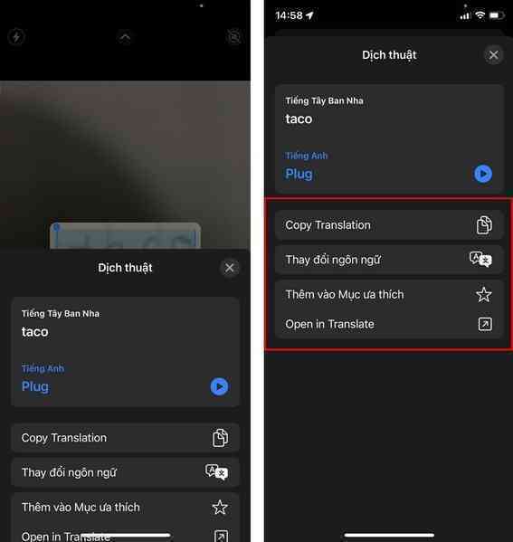 Hướng dẫn dịch bằng hình ảnh trên iOS 15
