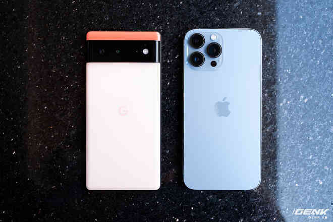 Trên tay Google Pixel 6: Ngoại hình thay đổi hoàn toàn, cụm camera đẹp nhưng lồi khá nhiều, giá về Việt Nam gần 18 triệu - Ảnh 21. Trên tay Google Pixel 6: Ngoại hình thay đổi hoàn toàn, cụm camera đẹp nhưng lồi khá nhiều, giá về Việt Nam gần 18 triệu - Ảnh 21.