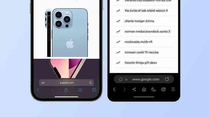 Nối gót Apple, Samsung đặt thanh địa chỉ xuống dưới trình duyệt web trên smartphone