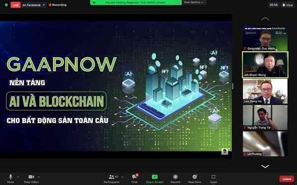 Ra mắt ứng dụng Gaapnow: Cuộc chơi mới cho bất động sản thời 4.0