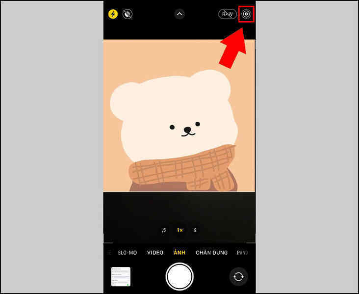 Hướng dẫn tắt tiếng chụp ảnh trên iPhone