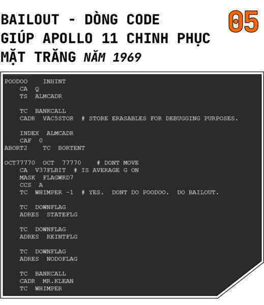 Những dòng code nhỏ làm biến đổi cả thế giới - Ảnh 7. Những dòng code nhỏ làm biến đổi cả thế giới - Ảnh 7.