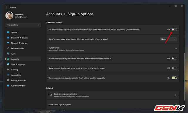 Bạn có thể tăng tốc đăng nhập Windows 11 lên tối đa chỉ với thủ thuật đơn giản này - Ảnh 4. Bạn có thể tăng tốc đăng nhập Windows 11 lên tối đa chỉ với thủ thuật đơn giản này - Ảnh 4.