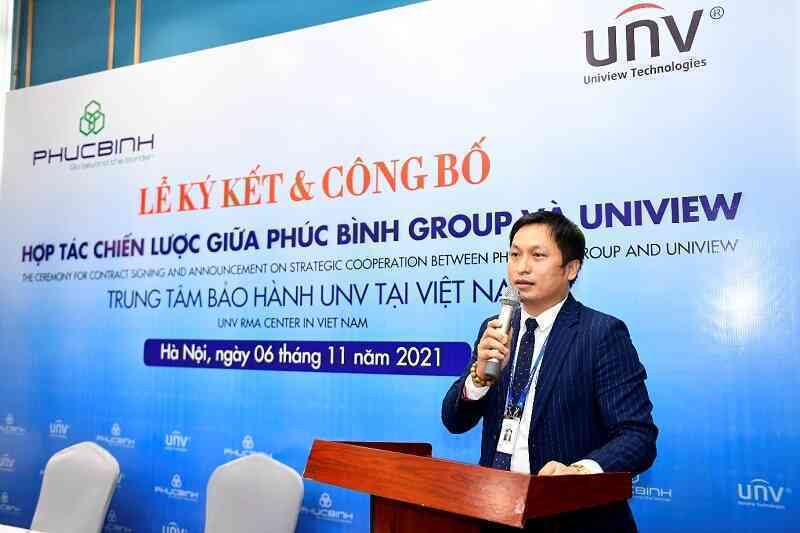 PhucBinh Group và Uniview ký kết thỏa thuận hợp tác chiến lược