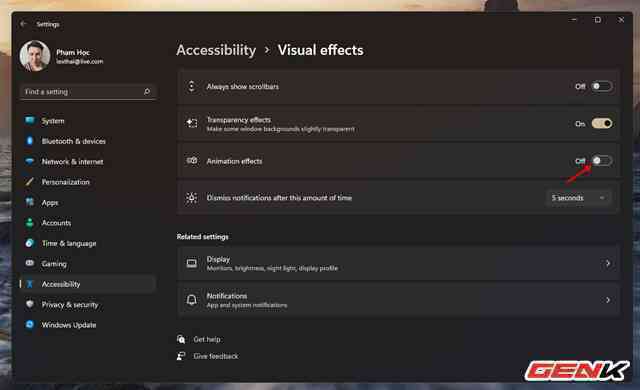 Cách để bạn có thể dùng mượt Windows 11 hơn trên máy tính có cấu hình yếu - Ảnh 4. Cách để bạn có thể dùng mượt Windows 11 hơn trên máy tính có cấu hình yếu - Ảnh 4.