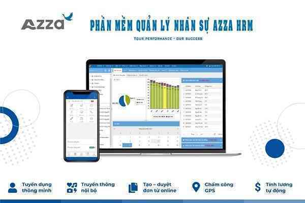 Phần mềm quản lý nhân sự AZZA HRM - Giải pháp tối ưu trong việc phát triển doanh nghiệp