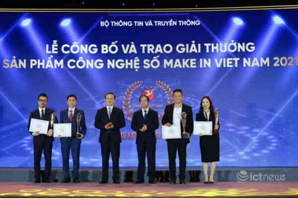 Trao 4 giải Vàng “Sản phẩm công nghệ số Make in Viet Nam” năm 2021