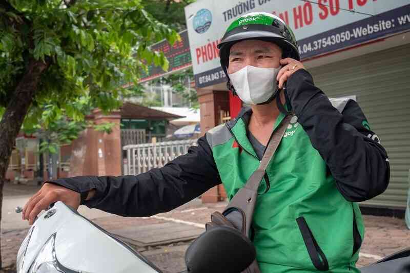 Tài xế công nghệ nuôi cả nhà trong đại dịch