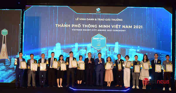 Thái Nguyên giành 3 giải thưởng Thành phố thông minh Việt Nam 2021