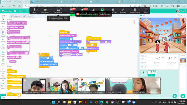 Hơn 10 địa phương dùng nền tảng Việt Codekitten trong các cuộc thi lập trình cho trẻ em