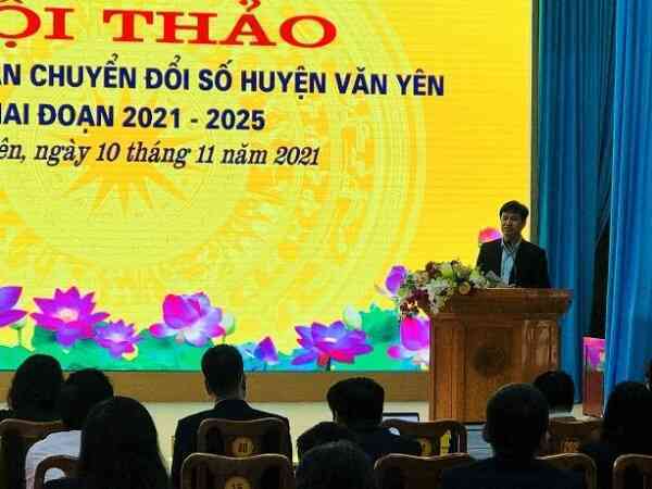 Văn Yên cần đồng bộ CSDL dùng chung với đô thị thông minh của tỉnh