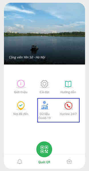 Ứng dụng PC-Covid có thêm các tiện ích dữ liệu Covid, hotline 24/7