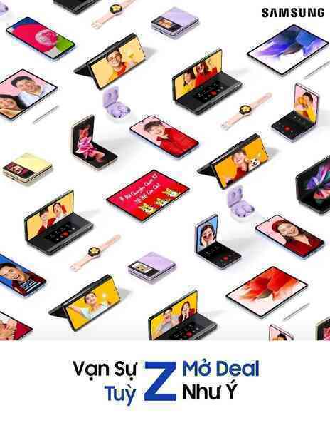 Samsung đón Tết 2022 tưng bừng với chương trình ưu đãi “Vạn Sự Tùy Z, Mở Deal Như Ý”