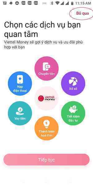 Hướng dẫn đăng ký Mobile Money của Viettel
