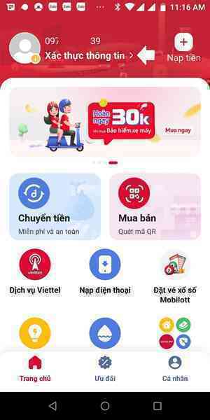 Hướng dẫn đăng ký Mobile Money của Viettel