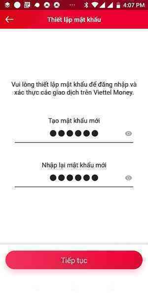Hướng dẫn đăng ký Mobile Money của Viettel