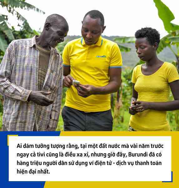Những thay đổi trong cuộc sống người dân Burundi sau sự xuất hiện của Viettel