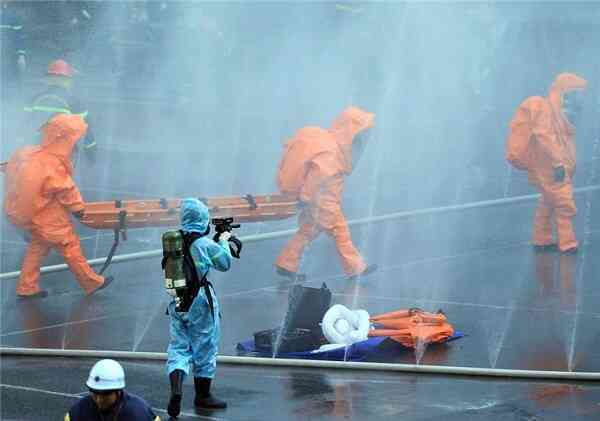 Diễn tập diễn tập ứng phó với biến đổi khí hậu, phòng chống thiên tai năm 2021