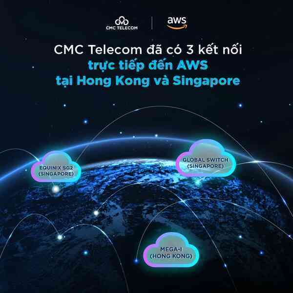 Cùng CMC Telecom “lên mây” 0 đồng với AWS Direct Connect