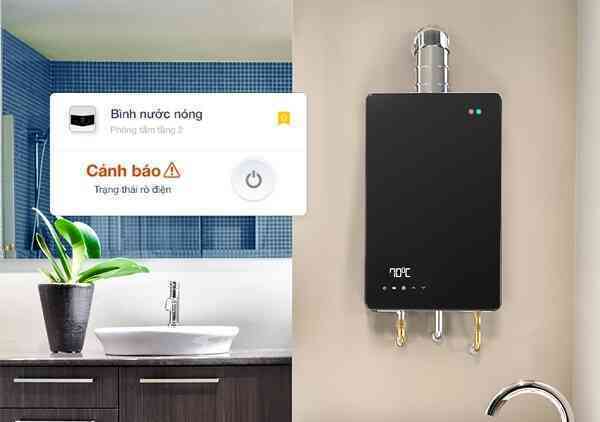 Công tắc thông minh chống giật cho bình nước nóng Make in Vietnam
