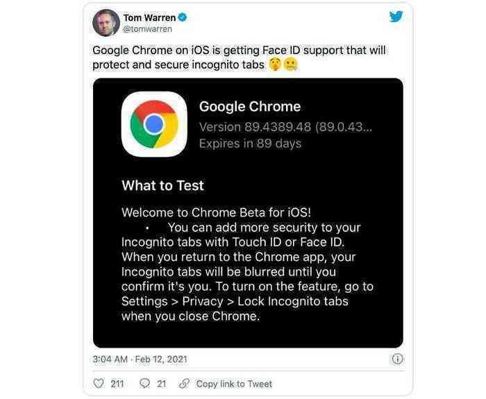Chrome trên iPhone sắp có thêm tính năng siêu hữu ích, cập nhật ngay kẻo trễ