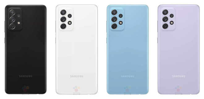Galaxy A72 4G lộ diện: Thiết kế trẻ trung với nhiều tuỳ chọn màu sắc, Snapdragon 720G, giá khoảng 12.5 triệu đồng - Ảnh 3.