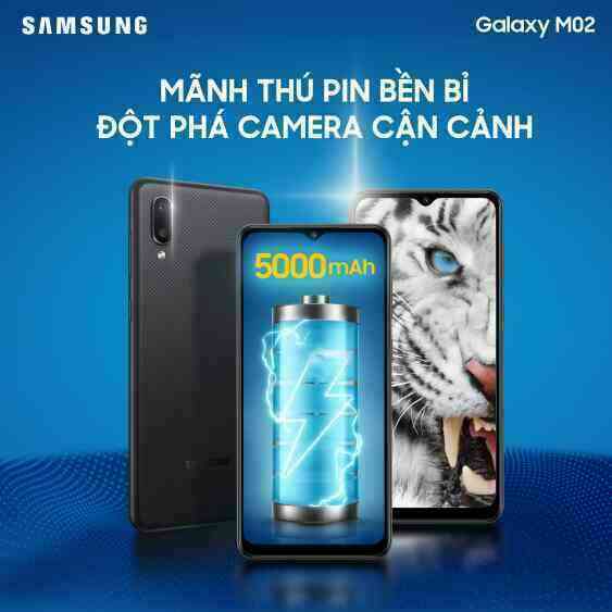 Samsung ra mắt smartphone pin 5000mAh, giá 2.39 triệu đồng