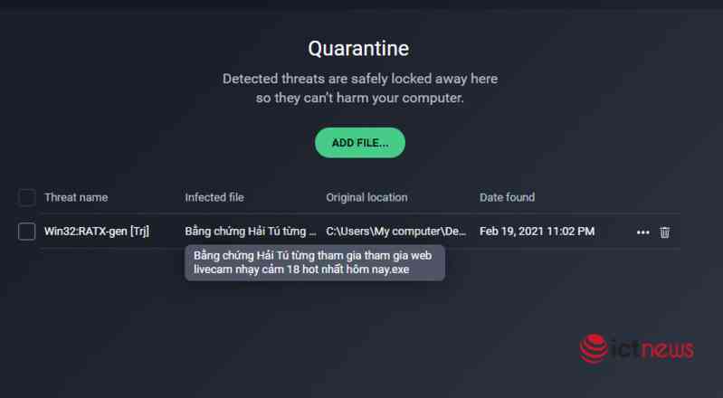 Tìm clip nóng của Hải Tú, cẩn thận rước virus vào máy