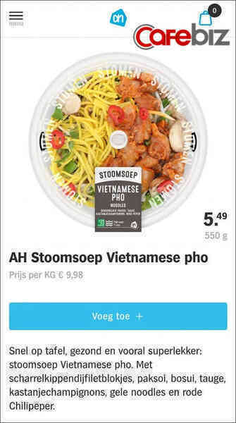 Siêu thị tại Hà Lan bị doạ tẩy chay vì bán phở Việt “fake”: Trông chẳng khác gì mì trộn, sợi vàng như nghệ, ăn kèm sốt thịt gà