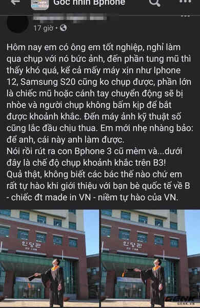 Bí quyết chụp ảnh tung mũ tốt nghiệp đóng băng khoảnh khắc giống Bphone: Hóa ra cầm điện thoại nào cũng chụp được - Ảnh 2. Bí quyết chụp ảnh tung mũ tốt nghiệp đóng băng khoảnh khắc giống Bphone: Hóa ra cầm điện thoại nào cũng chụp được - Ảnh 2.