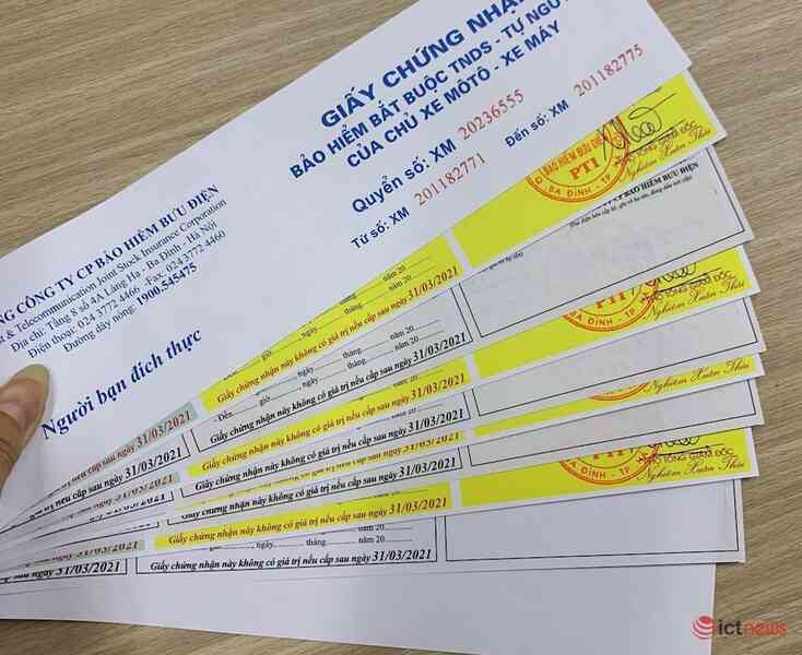 Chính thức cấp chứng nhận bảo hiểm trách nhiệm dân sự dưới dạng điện tử