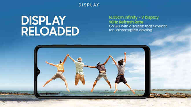Galaxy M12 sẽ trang bị màn hình 90Hz, giá dưới 4 triệu đồng, ra mắt ngày 11/3 - Ảnh 2. Galaxy M12 sẽ trang bị màn hình 90Hz, giá dưới 4 triệu đồng, ra mắt ngày 11/3 - Ảnh 2.