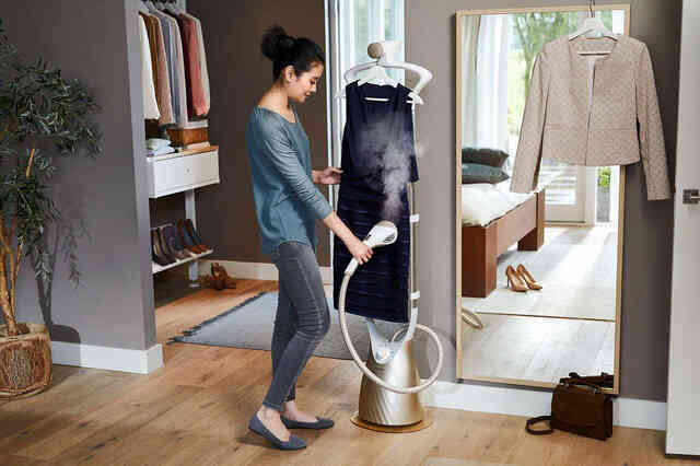 Bàn ủi hơi nước đứng là lựa chọn tốt và thông minh - Ảnh 3.