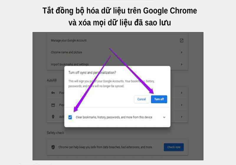 Hướng dẫn đồng bộ hoá tài khoản trên Google Chrome trên các thiết bị sử dụng iOs và Android