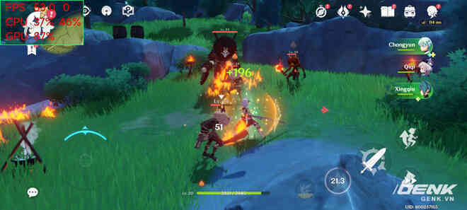 Đánh giá hiệu năng gaming Snapdragon 870 trên Redmi K40: Vô đối trong tầm giá 8 triệu đồng - Ảnh 23. Đánh giá hiệu năng gaming Snapdragon 870 trên Redmi K40: Vô đối trong tầm giá 8 triệu đồng - Ảnh 23.